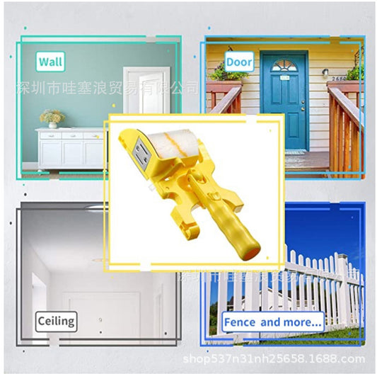 Clean-Cut Paint Edger Roller Trimming Roller Brush Latex Paint Inner Corner Wall Paint Brush