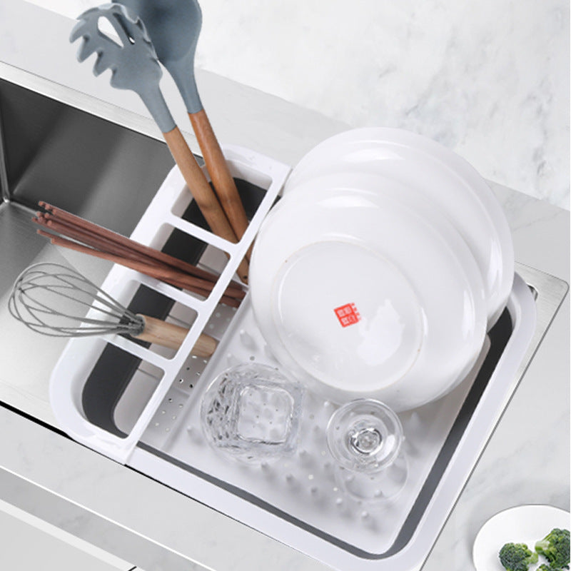 Home Drain Rack Dish Rack Foldable Storage Shelf For Dish Storage Shelf Kitchen Shelf Drain Basket