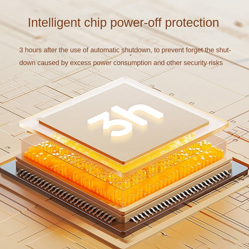 New Heated Mouse Pad Linen Hand Feeling Large Winter Office Hand Warmer Heating Pad Intelligent Timed Table Warmer