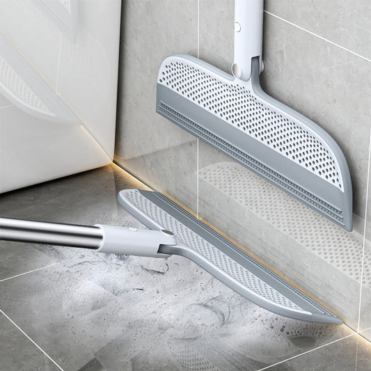 Magic Broom Wiper Floor Wiper Dual-purpose Double-sided Rotating Floor Wiper Toilet Bathroom Toilet Floor Wiper