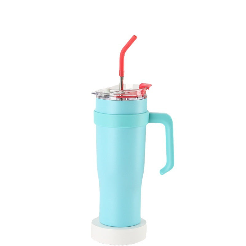 40oz Car Cup Straw Large Capacity High-looking Water Cup