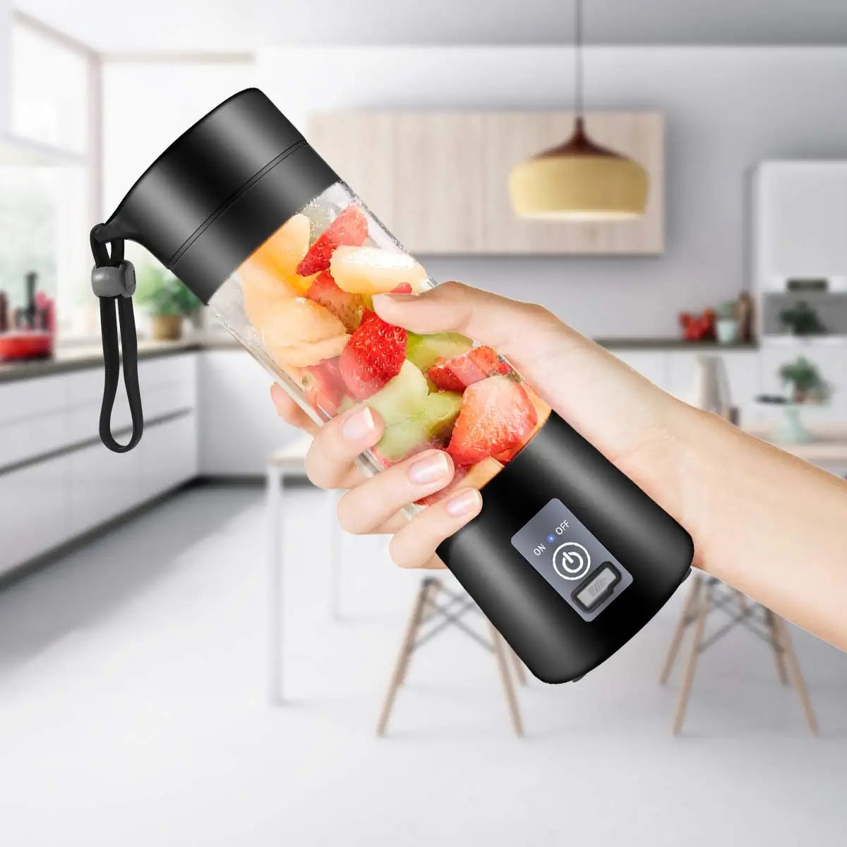New Juicer Household Fruit Cup Mini Portable Juicer Cup USB Charging Small Juicer