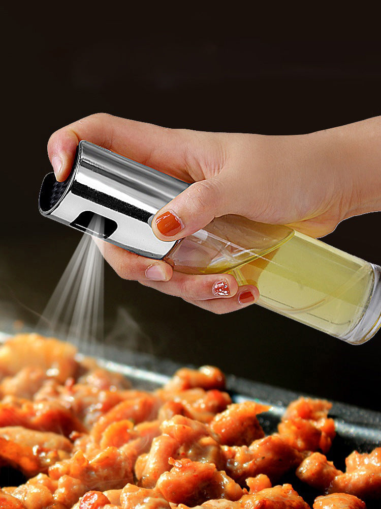 BBQ Healthy Kitchen Cooking Oil Vinegar Spray Bottle