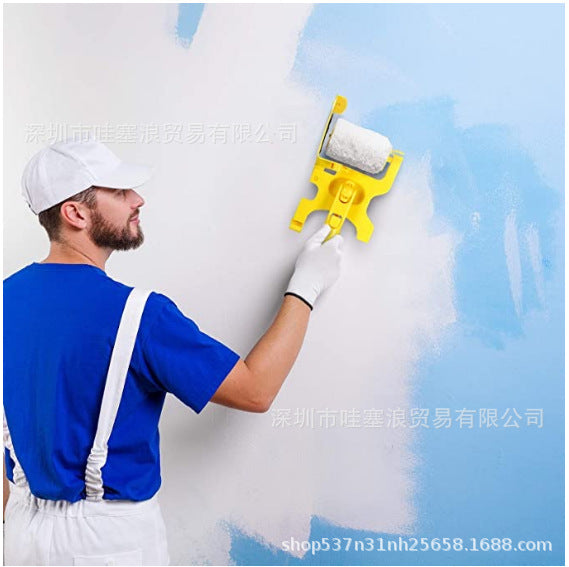 Clean-Cut Paint Edger Roller Trimming Roller Brush Latex Paint Inner Corner Wall Paint Brush