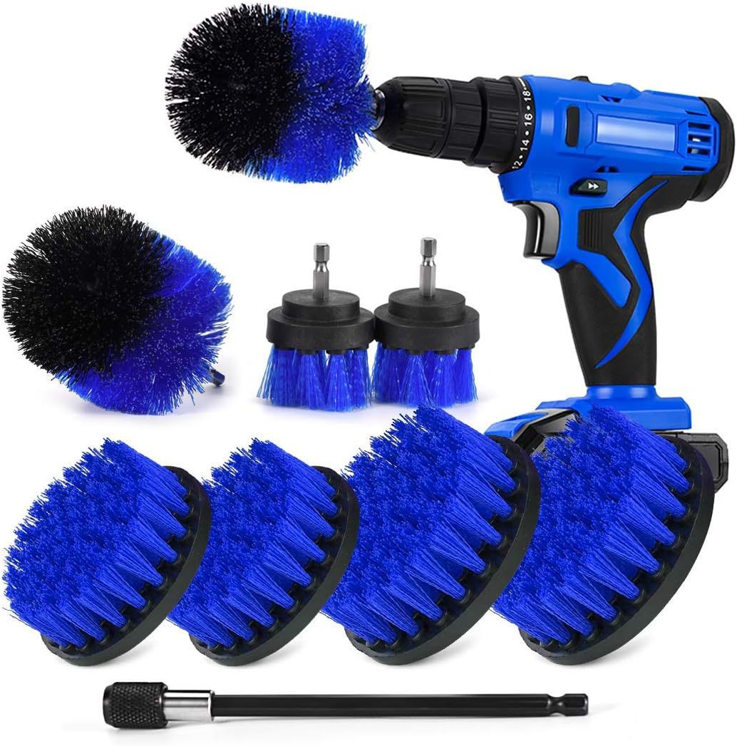 Electric Cleaning Brush Electric Drill Brush Set