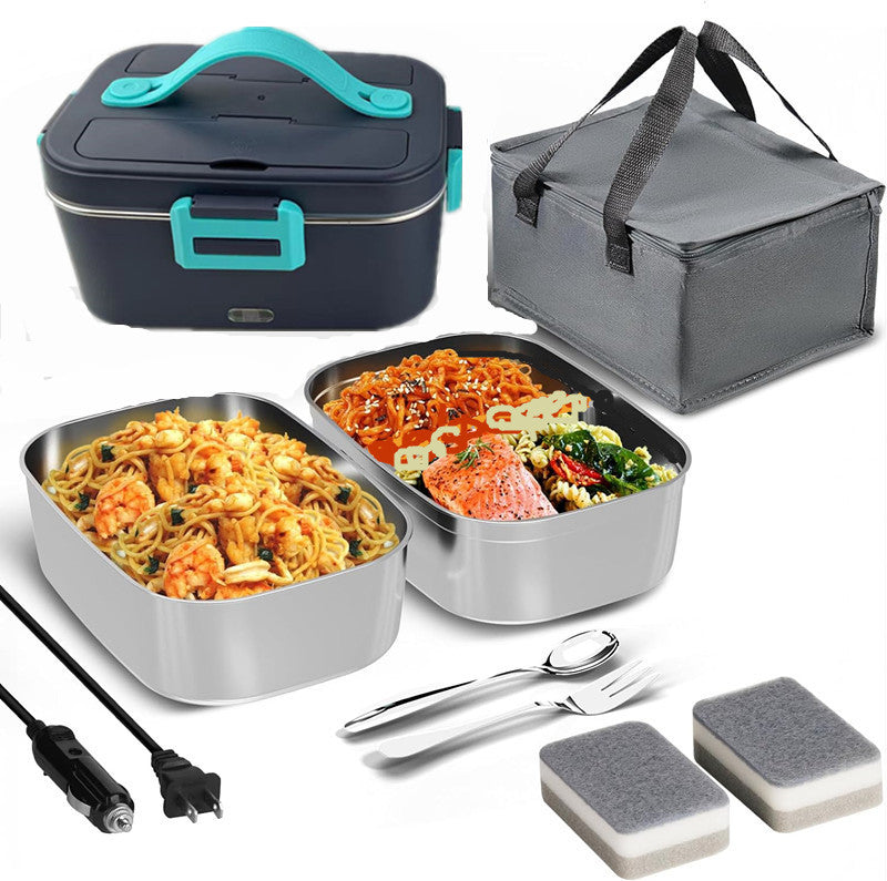 Electric Lunch Box Water-free Portable Heating Lunch Box Amazon Hot Insulation Lunch Box Lunch Box