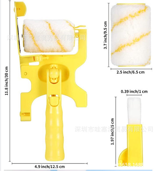 Clean-Cut Paint Edger Roller Trimming Roller Brush Latex Paint Inner Corner Wall Paint Brush
