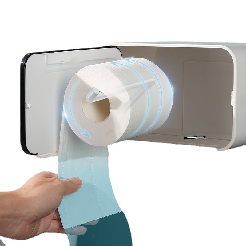 Toilet Paper Holders ECOCO Waterproof Tissue Box Wall Mounted Roll Holder Dispenser for  Home Bathroom Kitchen Decorations