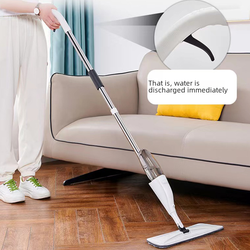 Household Mop Clean Dry And Wet Dual-Use Lazy Mop Water Spray Mop